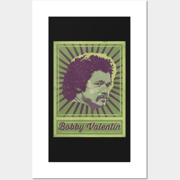 Bobby Valentín Poster Wall Art by TropicalHuman